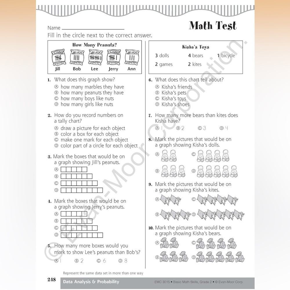 Evan Moor Math workbook bundle - Picture 12 of 16